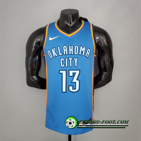 Maillot Oklahoma City Thunder (George #13) Bleu