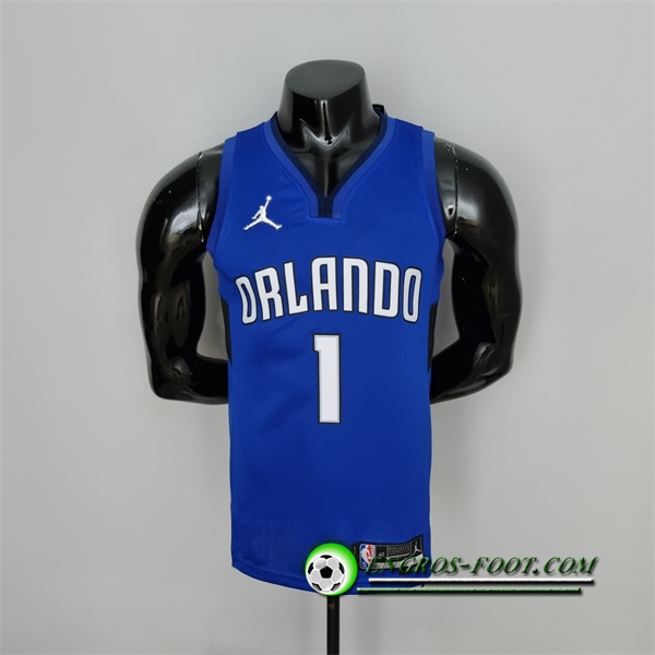 Maillot Orlando Magic (McGrady #1) Bleu 75th Anniversary