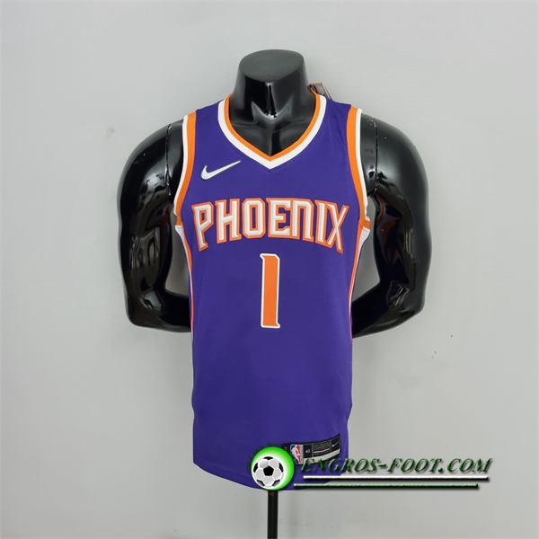 Maillot Phoenix Suns (Booker #1) Pourpre 75th Anniversary