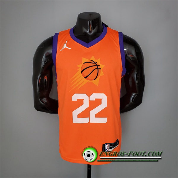 Maillot Phoenix Suns (Ayton #22) 2021 Orange Jordan Theme