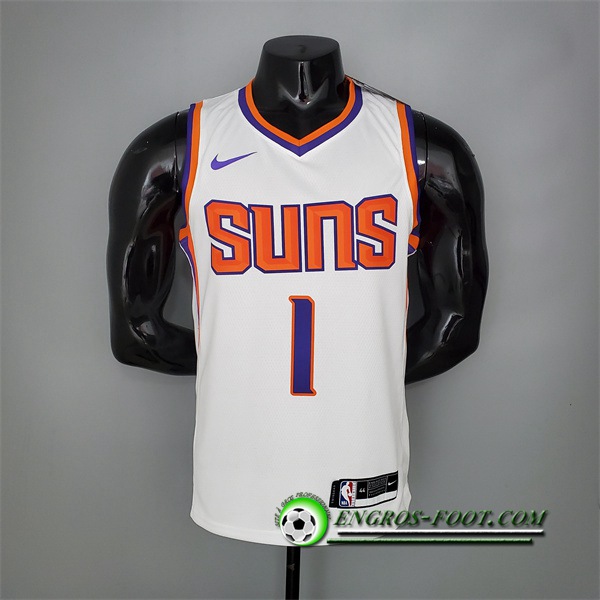 Maillot Phoenix Suns (Booker #1) Blanc