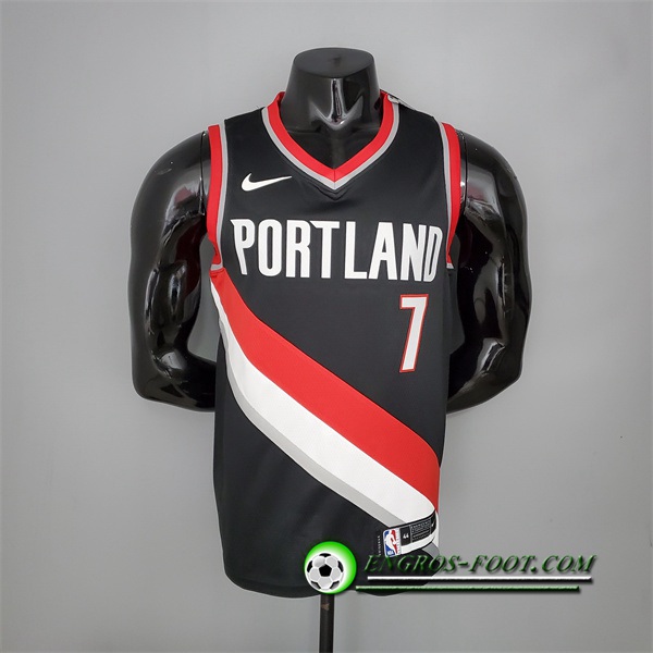 Maillot Portland Trail Blazers (Roy #7) 2021 Domicile Noir