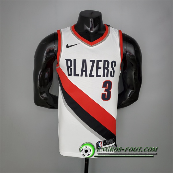 Maillot Portland Trail Blazers (Mccollum #3) 2021 Domicile Noir