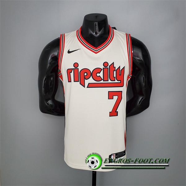 Maillot Portland Trail Blazers (Roy #7) Beige