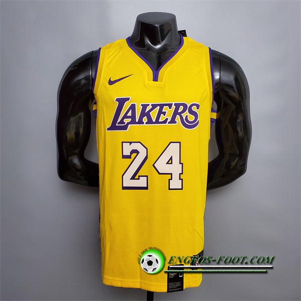 Maillot Los Angeles Lakers (Bryant #24) Jaune