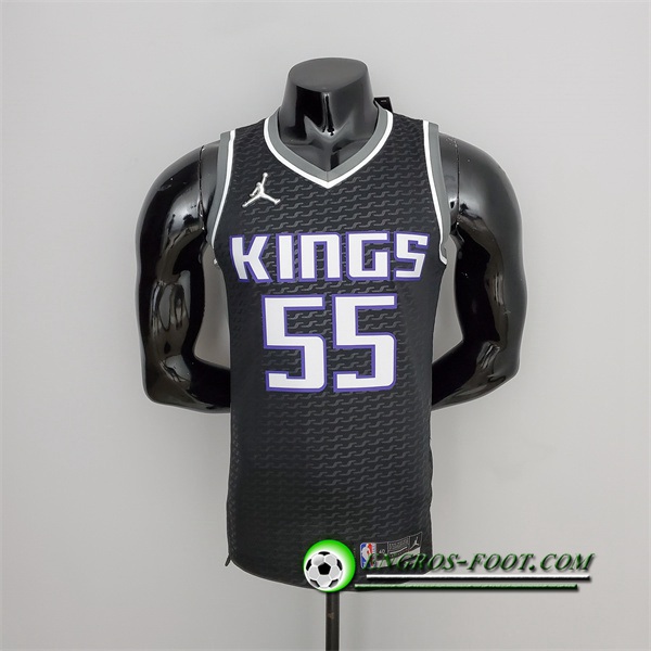 Maillot Sacramento Kings (Williams #55) Noir 75th Anniversary Jordan