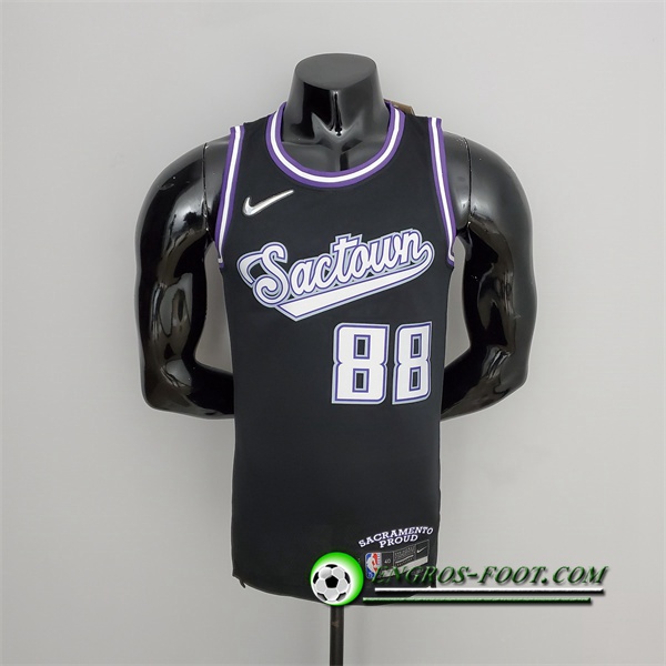 Maillot Sacramento Kings (Queta #88) 2022 Season Noir City Edition