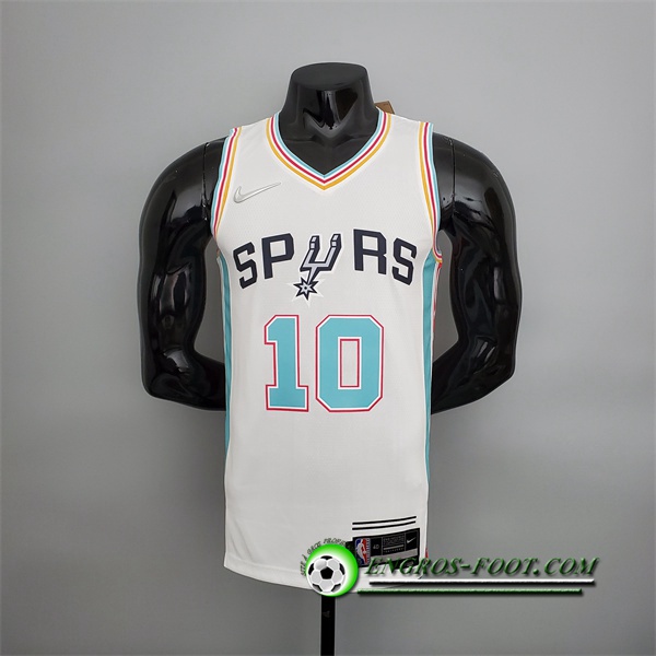 Maillot San Antonio Spurs (DeRozan #10) 2022 Season Blanc City Edition