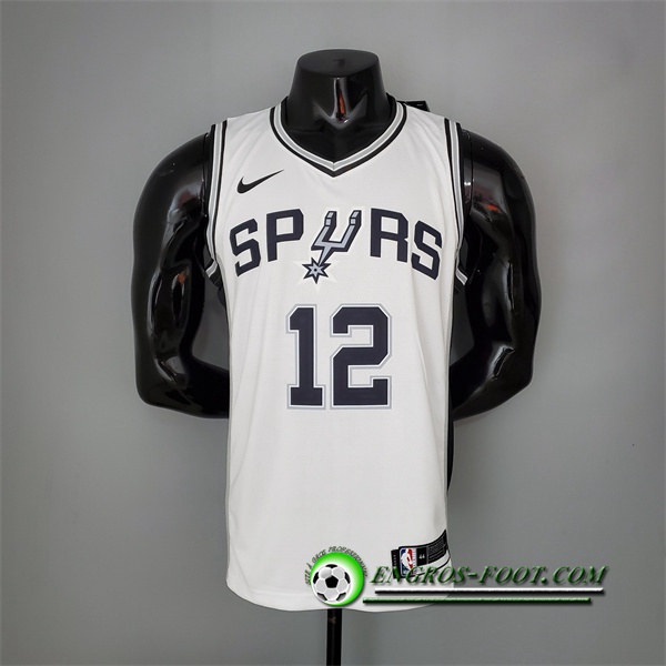 Maillot San Antonio Spurs (Aldridge #12) Blanc