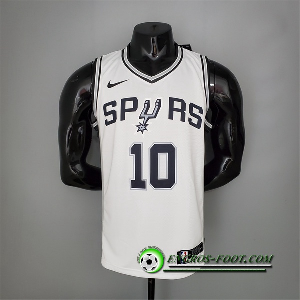 Maillot San Antonio Spurs (DeRozan #10) Blanc