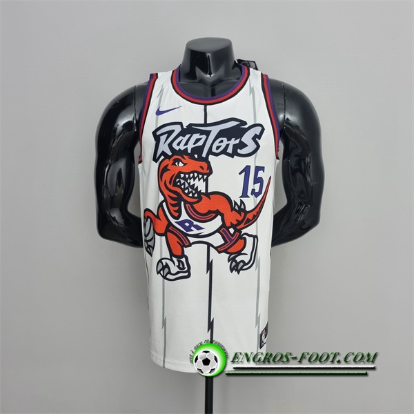 Maillot Toronto Raptors (Carter #15) Blanc