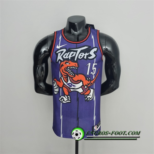 Maillot Toronto Raptors (Carter #15) Pourpre