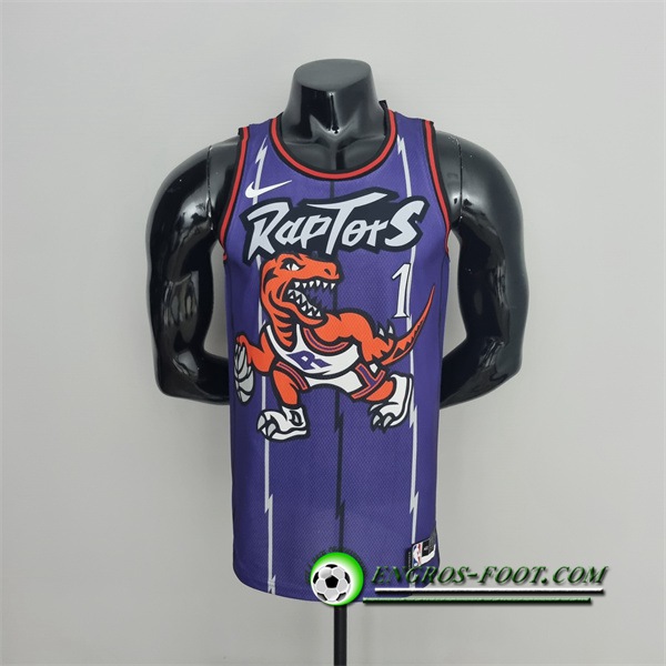 Maillot Toronto Raptors (McGrady #1) Pourpre