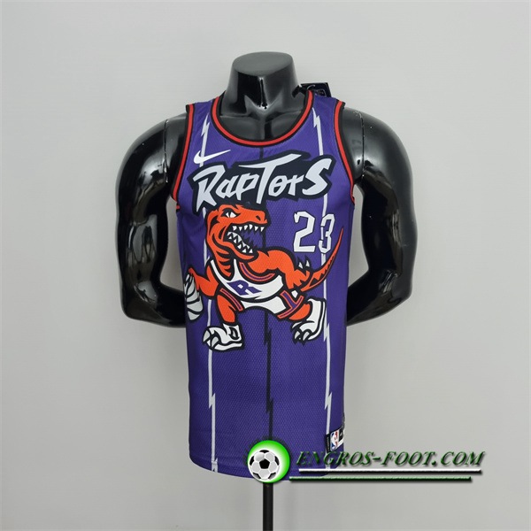 Maillot Toronto Raptors (Vanvleet #23) Pourpre