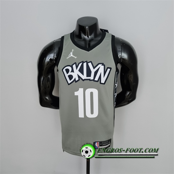 Maillot Brooklyn Nets (Simmons #10) Gris 75th Anniversary City Edition