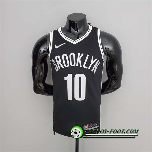 Maillot Brooklyn Nets (Simmons #10) Noir 75th Anniversary