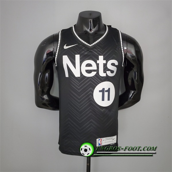 Maillot Brooklyn Nets (Irving #11) 2021 Noir Bonus Edition