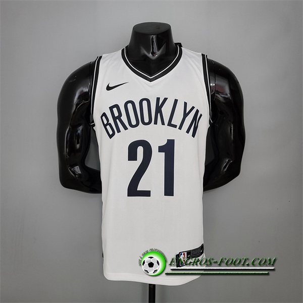 Maillot Brooklyn Nets (Aldridge #21) Blanc