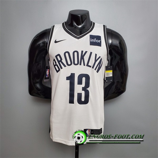 Maillot Brooklyn Nets (Harden #13) Blanc