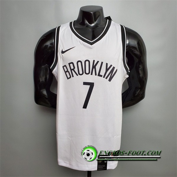 Maillot Brooklyn Nets (Durant #7) Blanc