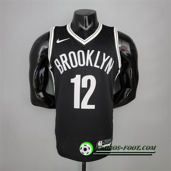 Maillot Brooklyn Nets (Harris #12) Noir