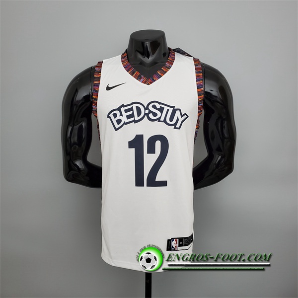 Maillot Brooklyn Nets (Harris #12) Blanc City Version