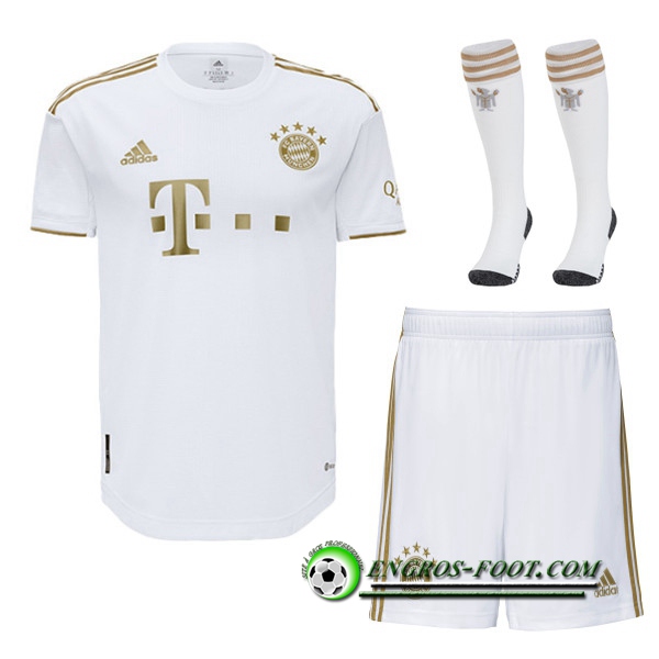 Ensemble Maillot Foot Bayern Munich Exterieur (Short + Chaussettes) 2022/2023