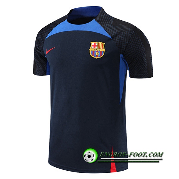 Training T-Shirts FC Barcelone Bleu Marin 2022/2023