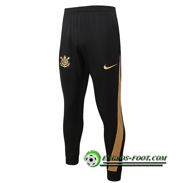 Pantalon Foot Corinthians Noir 2022/2023