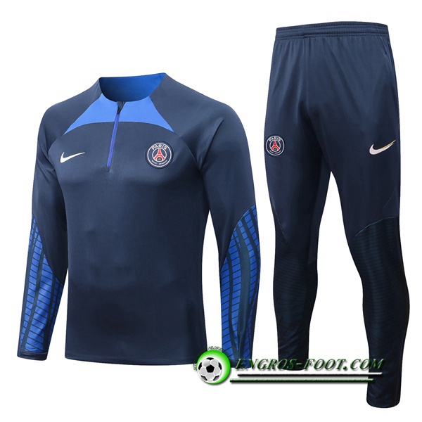 Ensemble Survetement de Foot NIKE PSG Bleu Marin 2022/2023