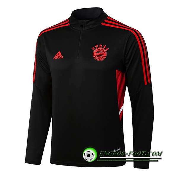 Sweatshirt Training Bayern Munich Noir/Rouge 2022/2023