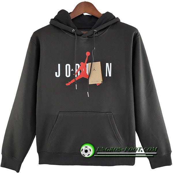 Sweatshirt Training Capuche Jordan PSG Noir 2022/2023 -02