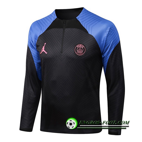 Sweatshirt Training Jordan PSG Noir/Bleu 2022/2023