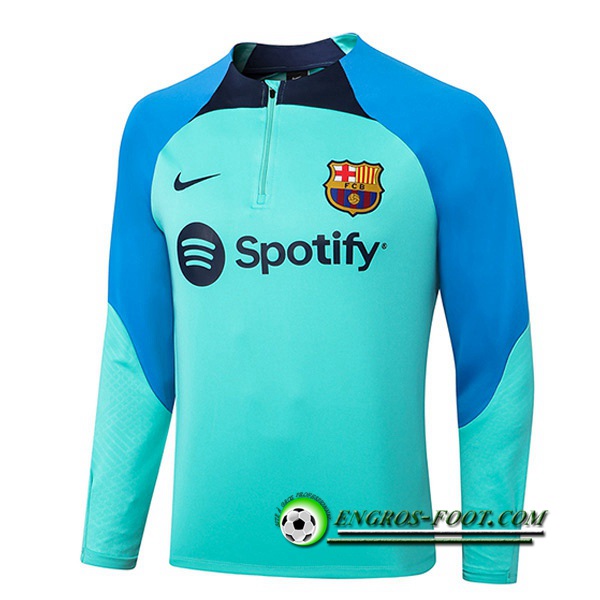 Sweatshirt Training FC Barcelone Bleu Clair 2022/2023