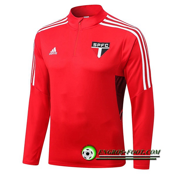 Sweatshirt Training Sao Paulo FC Rouge 2022/2023