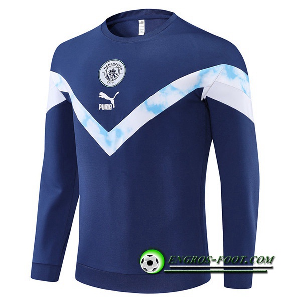 Sweatshirt Training Manchester City Bleu Marin 2022/2023