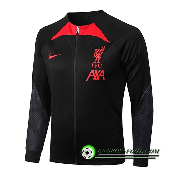 Veste Foot FC Liverpool Noir/Rouge 2022/2023