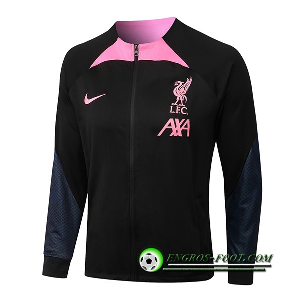 Veste Foot FC Liverpool Noir/Rose 2022/2023