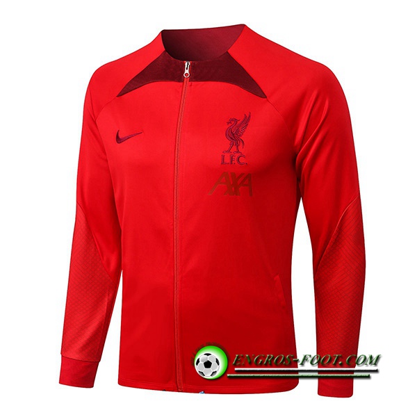 Veste Foot FC Liverpool Rouge 2022/2023