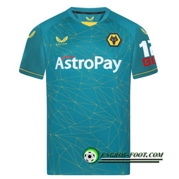 Nouveau Maillot de Foot Wolves Exterieur 2022/2023