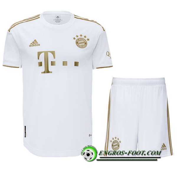 Nouveau Maillot de Foot Bayern Munich Enfant Exterieur 2022/2023