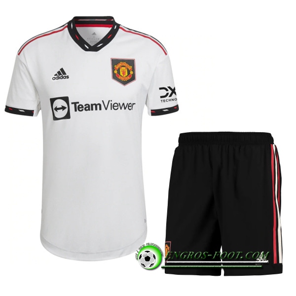 Ensemble Maillot Foot Manchester United Exterieur + Short 2022/2023