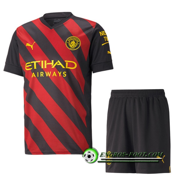 Ensemble Maillot Foot Manchester City Exterieur + Short 2022/2023