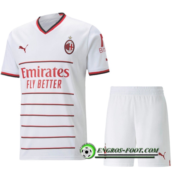 Ensemble Maillot Foot Milan AC Exterieur + Short 2022/2023