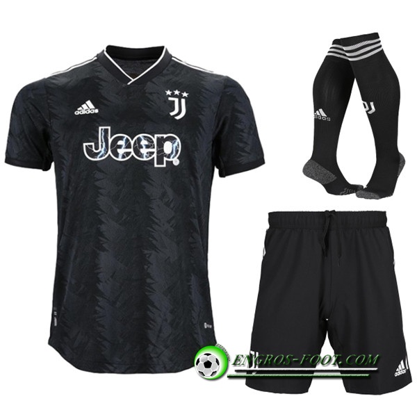 Ensemble Maillot Foot Juventus Exterieur (Short + Chaussettes) 2022/2023