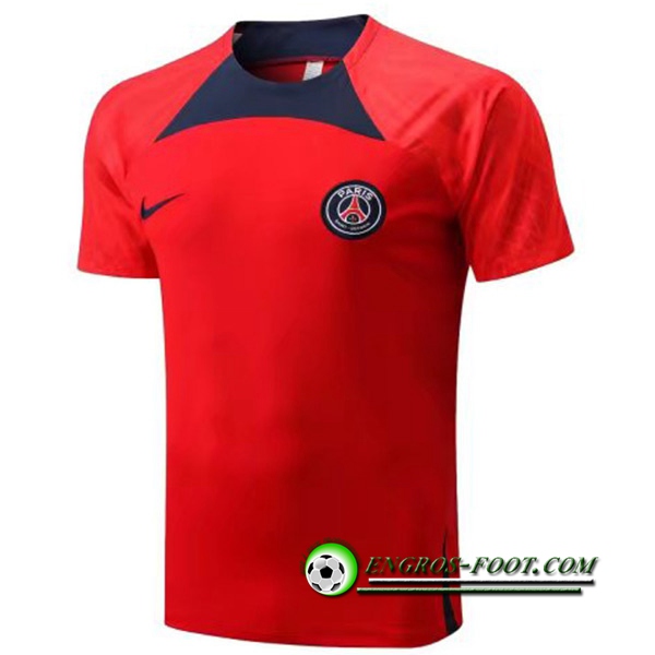 Training T-Shirts PSG Rouge/Noir 2022/2023