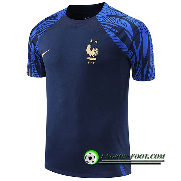 Training T-Shirts France Bleu Marin 2022/2023