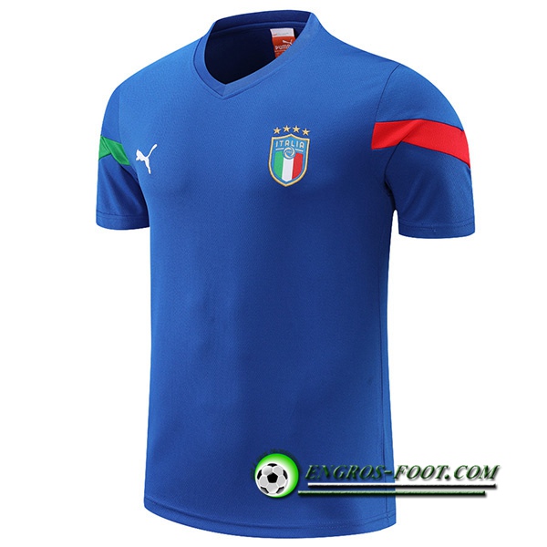 Training T-Shirts Italie Bleu 2022/2023