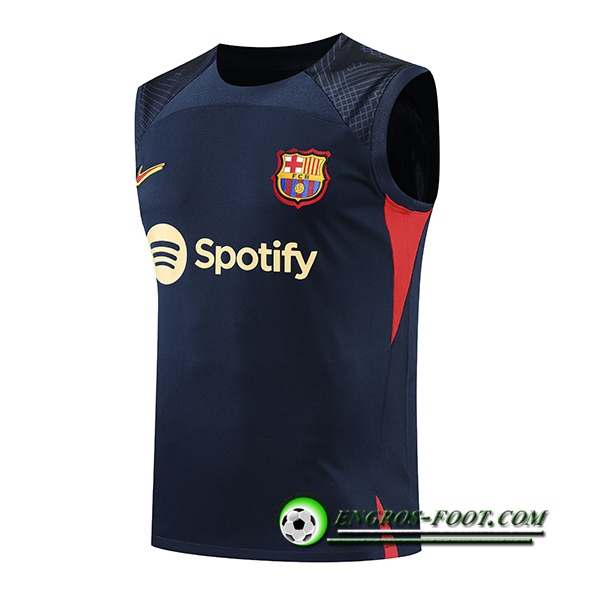 Training Debardeur FC Barcelone Bleu Marin 2022/2023