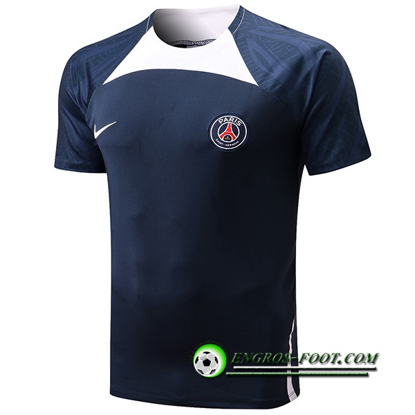 Training T-Shirts PSG Blanc/Bleu 2022/2023